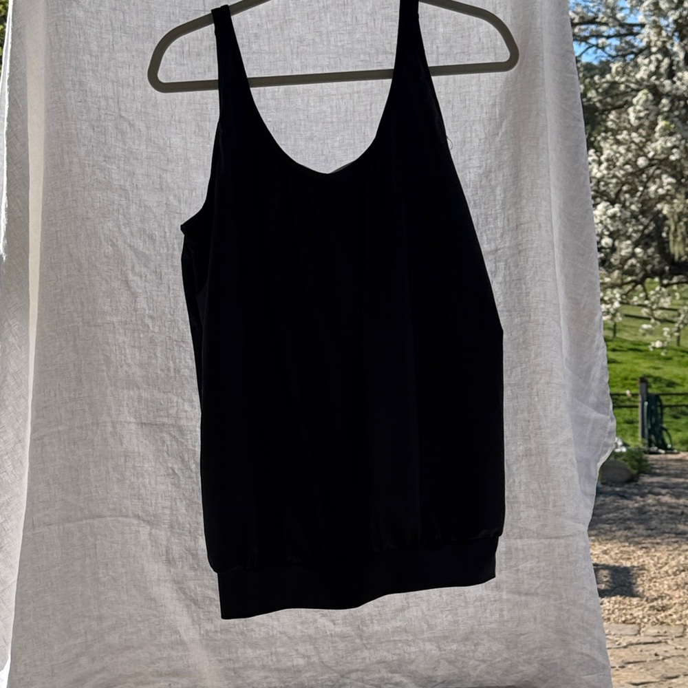 Women’s Black Tank Top - Classic Sleeveless Blouse